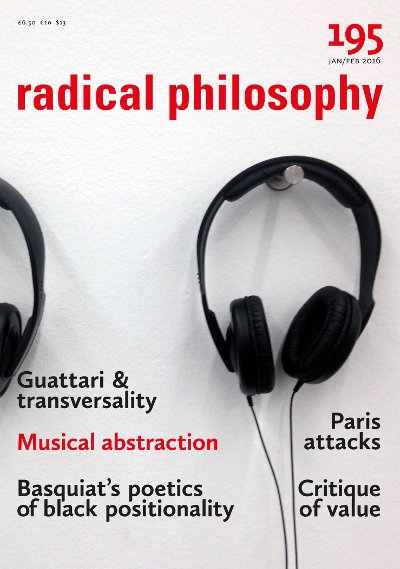 Radical Philosophy 195 jacket