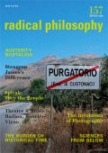 Radical Philosophy 157 jacket