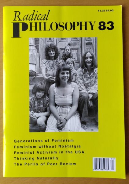 Cover of RP83 with a multi-generational photo of women sitting on a step